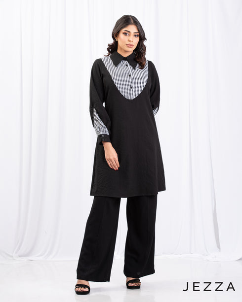 Knee-Length Polyester Top 65381